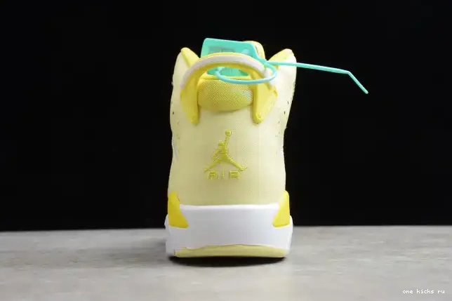 Cheap Floral Retro Dynamic Yellow Jordan 6 Air 543390-800 (GS) 0416